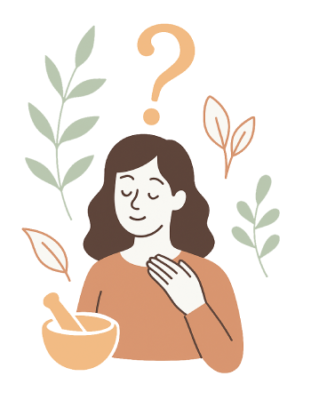 Illsutration d'une naturopathe